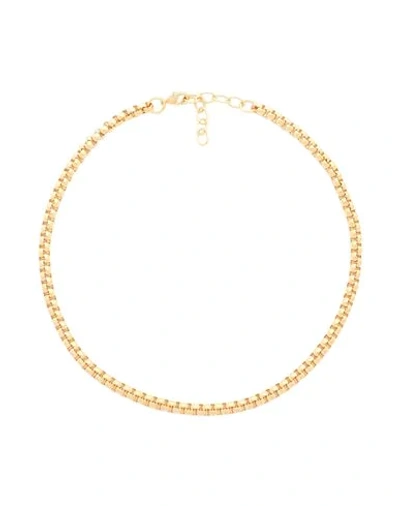 Shop Galleria Armadoro Gilda Chain Woman Necklace Gold Size - Brass, 18kt Gold-plated