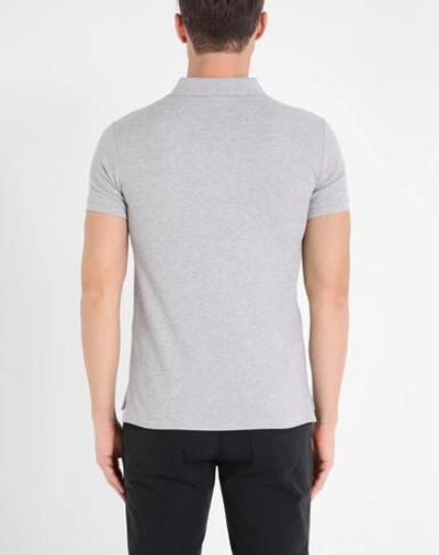 Shop Polo Ralph Lauren Slim Fit Mesh Polo Shirt Man Polo Shirt Grey Size S Cotton
