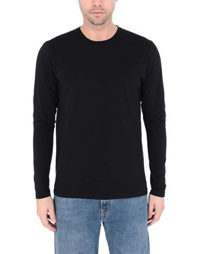 Shop Colorful Standard T-shirts In Black