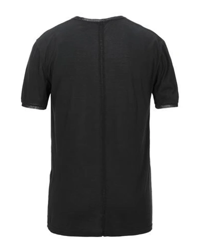 Shop Diktat Man T-shirt Black Size Xxl Cotton