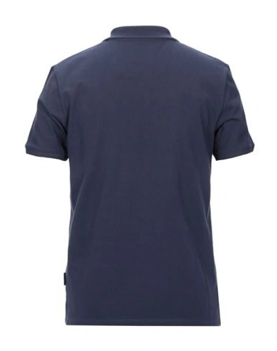 Shop Marciano Polo Shirts In Dark Blue