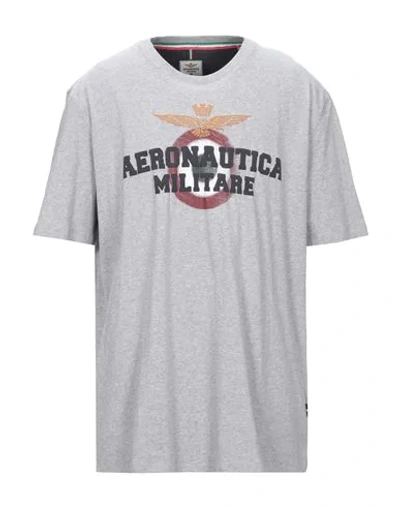 Shop Aeronautica Militare T-shirt In Grey