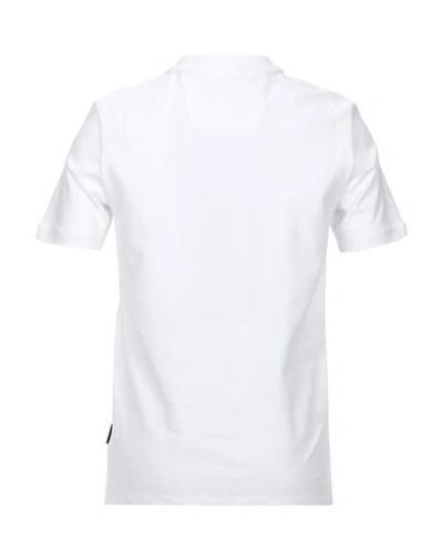 Shop Marciano Polo Shirts In White