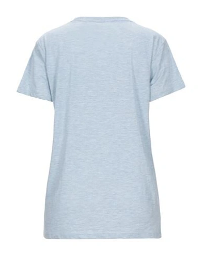 Shop Elevenparis Eleven Paris Woman T-shirt Sky Blue Size Xs Cotton, Polyester