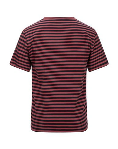 Shop Barena Venezia T-shirts In Brick Red