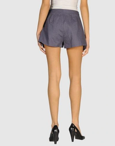 Shop Cynthia Rowley Shorts & Bermuda In Slate Blue