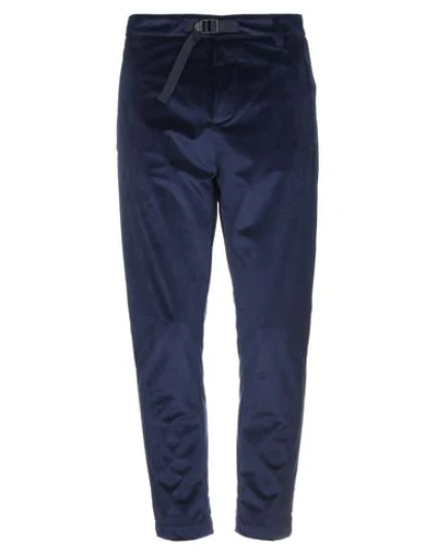 Shop Berna Man Pants Midnight Blue Size 32 Polyester