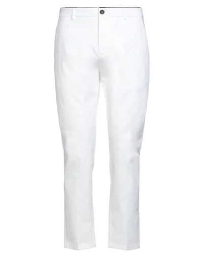 Shop Department 5 Man Pants White Size 36 Cotton, Elastane