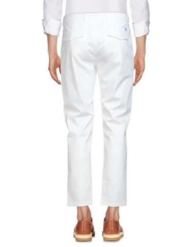 Shop Department 5 Man Pants White Size 36 Cotton, Elastane