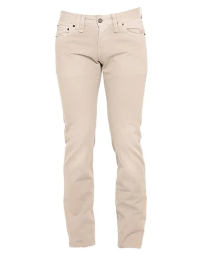Shop Galliano Pants In Light Grey