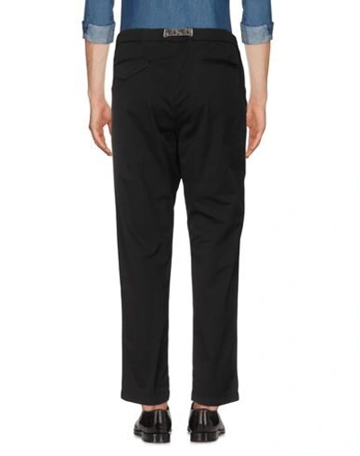 Shop White Sand 88 Casual Pants In Black