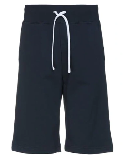 Shop Ermenegildo Zegna Shorts & Bermuda Shorts In Dark Blue