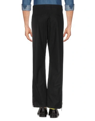Shop Marcelo Burlon County Of Milan Marcelo Burlon Man Pants Black Size 26 Cotton, Polyester