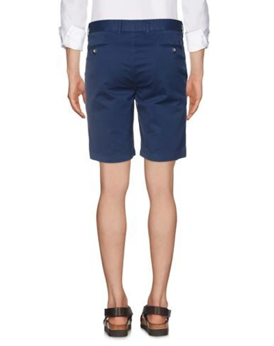 Shop Gabardine Man Shorts & Bermuda Shorts Blue Size 30 Cotton