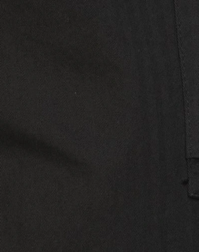 Aries Herringbone-weave Cargo Pockets In Black