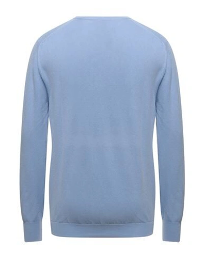 Shop Cruciani Sweaters In Sky Blue