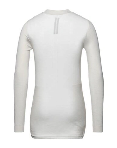 Shop Rick Owens Sweaters In Ivory