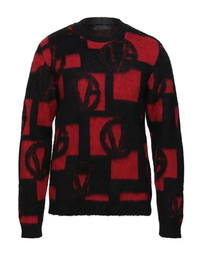 Shop Versace Sweaters In Red