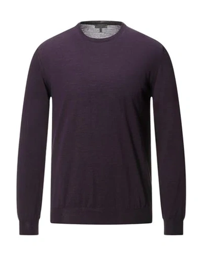 Shop Lanvin Sweaters In Purple