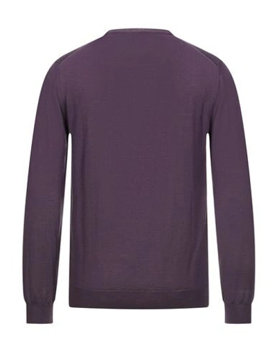 Shop Lanvin Sweaters In Purple