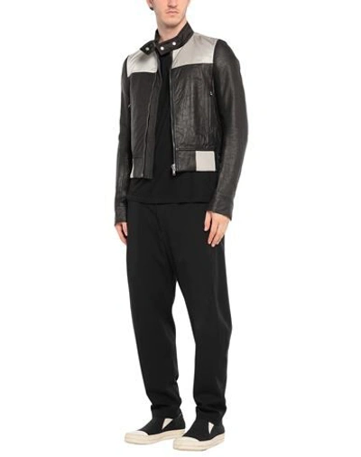 Shop Rick Owens Jackets In Black