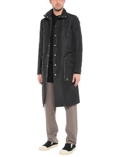 Shop Rick Owens Coats In Black