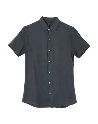 Shop Adeep Shirts In Dark Blue