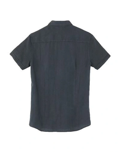 Shop Adeep Shirts In Dark Blue