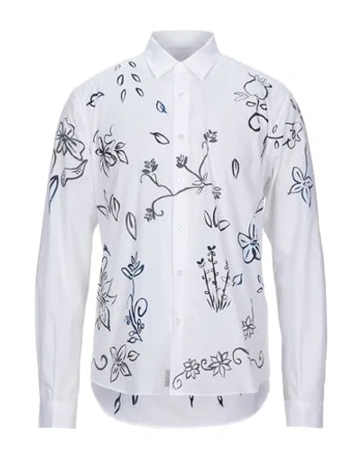 Shop Alessandro Gherardeschi Shirts In White