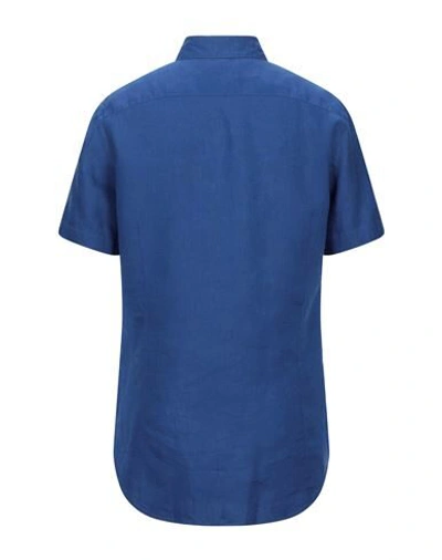 Shop Giorgio Armani Shirts In Blue
