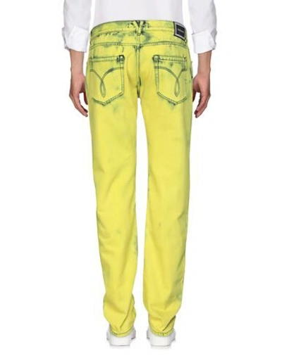 Shop Versace Jeans In Yellow