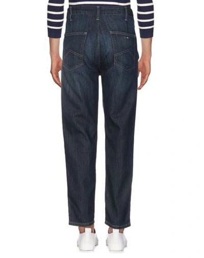 Shop Armani Exchange Man Jeans Blue Size 30 Cotton, Elastomultiester, Linen