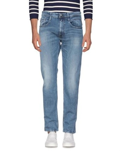 Shop Replay Jeans In Blue