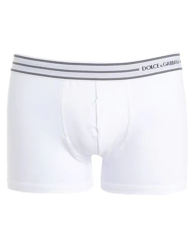 Shop Dolce & Gabbana Boxers In White