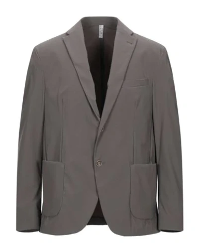 Shop Sartoria Sorrento Suit Jackets In Lead