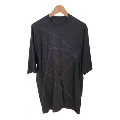 Pre-owned Rick Owens Black Cotton T-shirts