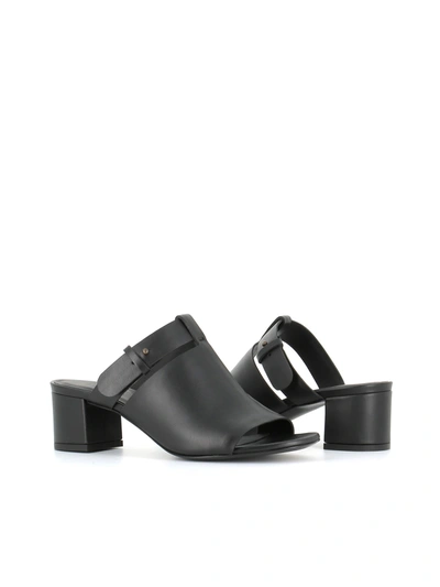 Shop Del Carlo Mule 10935 In Black