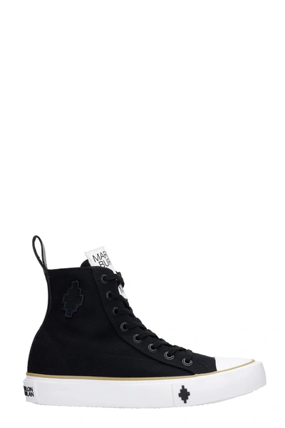 Shop Marcelo Burlon County Of Milan Sneakers In Black Cotton