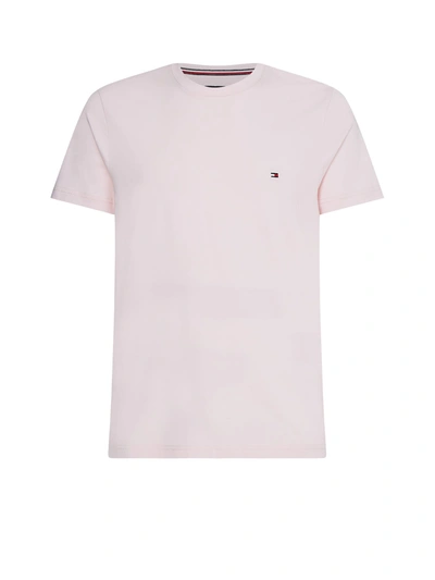 Tommy Hilfiger Icon Logo Stretch Slim Fit T-shirt In Light Pink Rosa | ModeSens