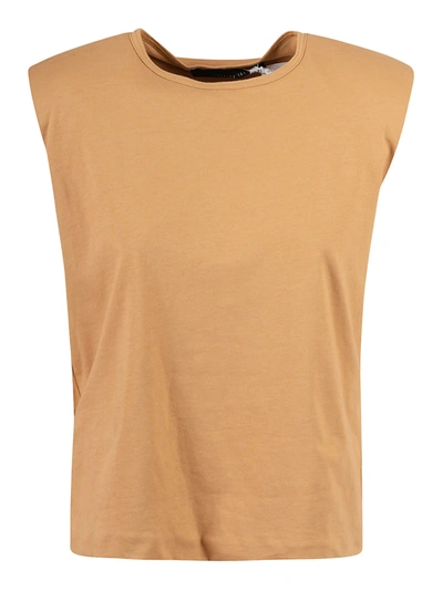 Shop Federica Tosi Classic Top In Biscotto