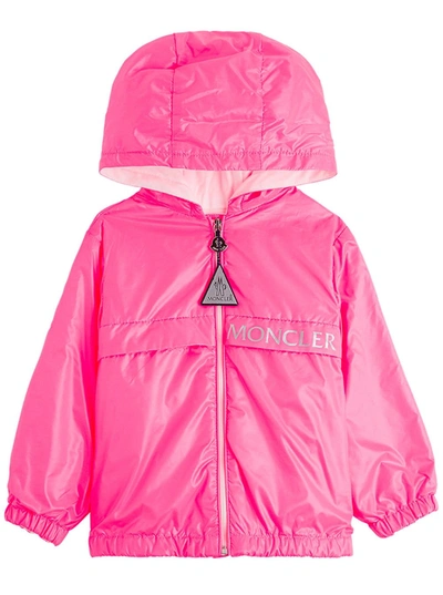 Shop Moncler Admeda Jacket In Pink Nylon