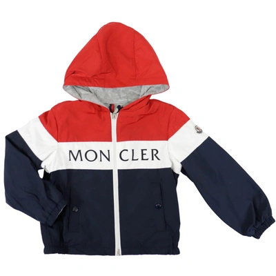 Shop Moncler Dard Jacket In Blue / White / Red