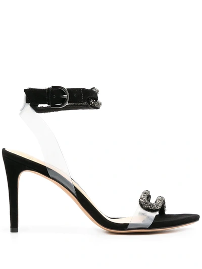 Shop Alexandre Birman Embellished-strap Sandals In Black