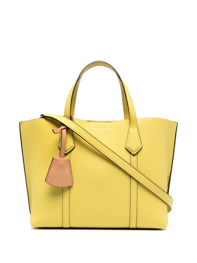 Shop Tory Burch Perry Tote Bag In Yellow