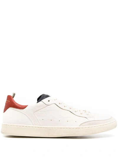 Shop Officine Creative Contrasting-heel Sneakers In Neutrals