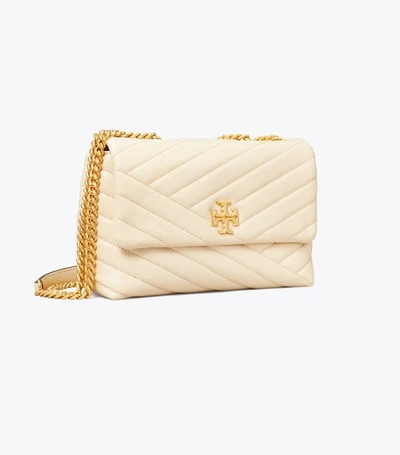 Tory Burch- Small Kira Chevron Convertible Shoulder Bag (Basil) – Amreki