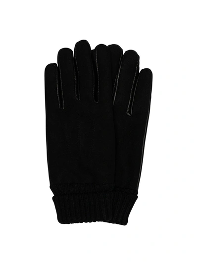 Shop Samsoe & Samsoe Kaithar Gloves In Black