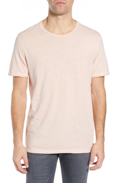 Shop Ag Ramsey Crew Neck T-shirt In Weathered Pale