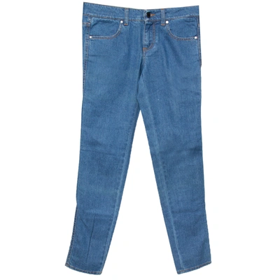 Pre-owned Stella Mccartney Blue Denim Skinny Jeans S