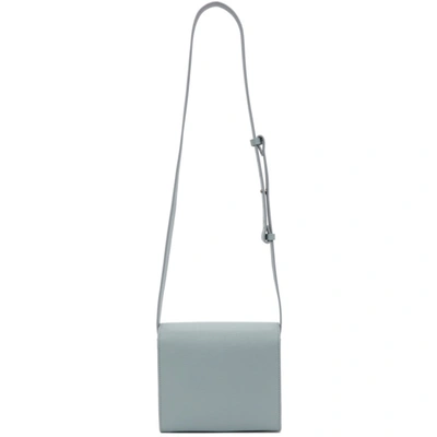 Shop Lemaire Blue Camera Bag In 709 Dusty Sky Blue